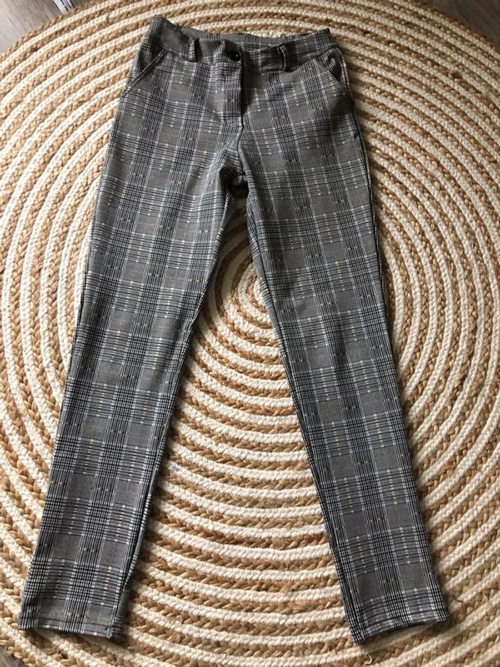 Pantalon à carreaux