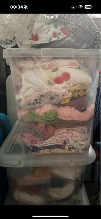 Lot bebe fille 6 mois