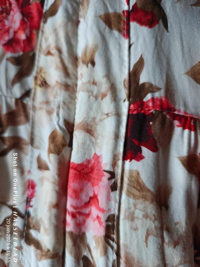 Robe à manches motifs roses 🌹 - photo numéro 5