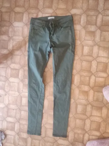 Jean Uniqlo 36 vert