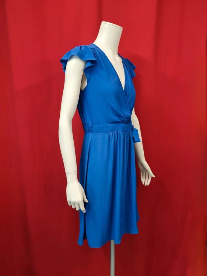 Sud Express robe courte bleu * taille L * - photo numéro 2