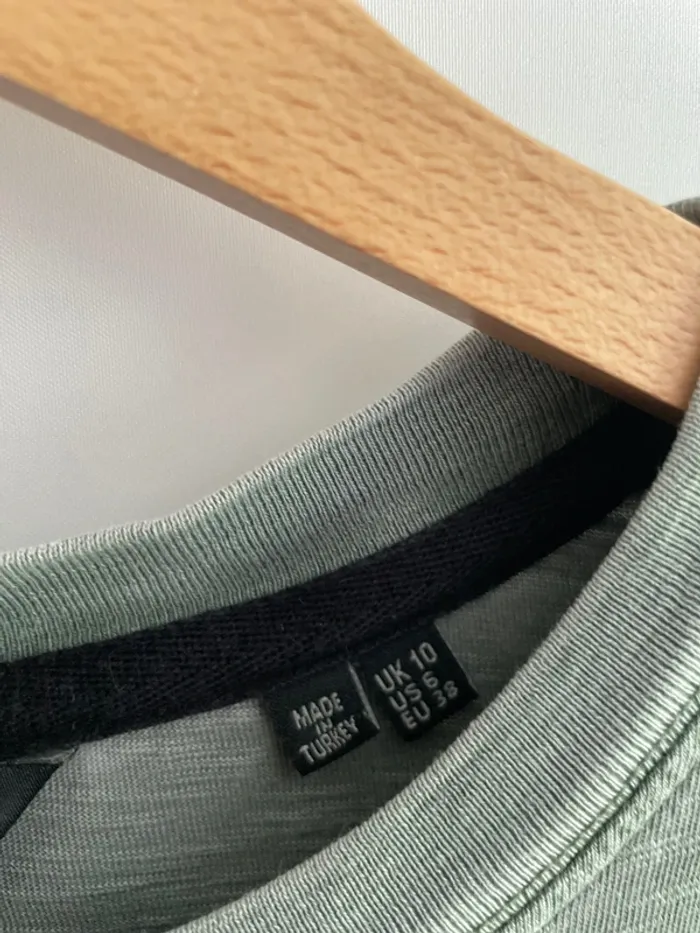 T-shirt kaki 38 superdry - photo numéro 4