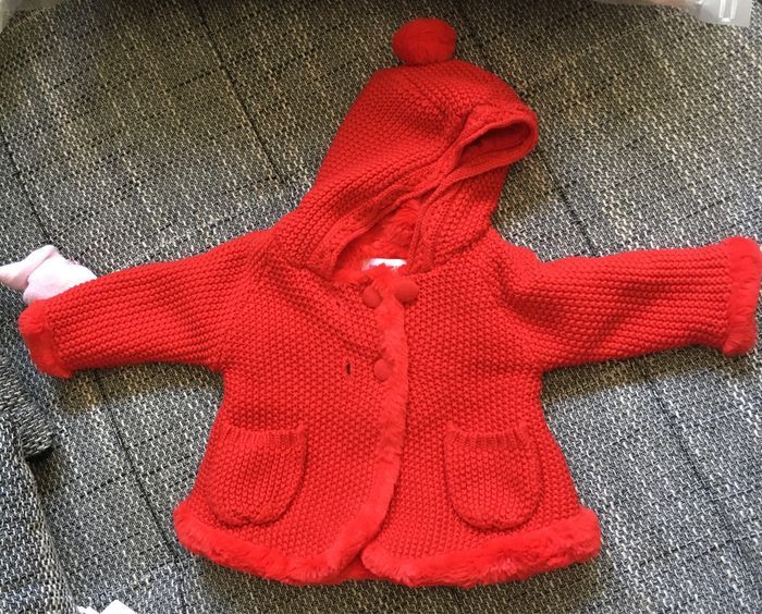 Veste capuche pour Bébé fille - 2-4 mois (65 cm)