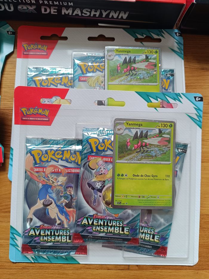 Lot EV09 - ETB + 2 Coffrets + 8 Boosters + 2 Tripack - photo numéro 4