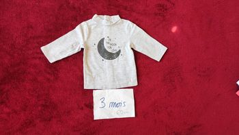 T-shirt taille 3 mois