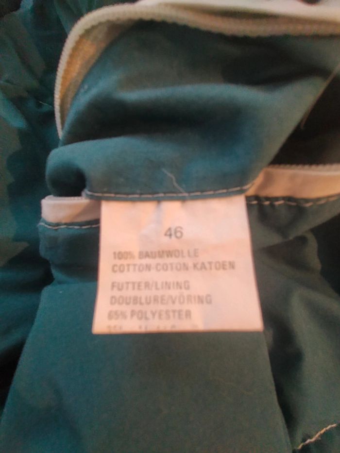 Veste blouson homme T 46 beige et vert - photo numéro 14