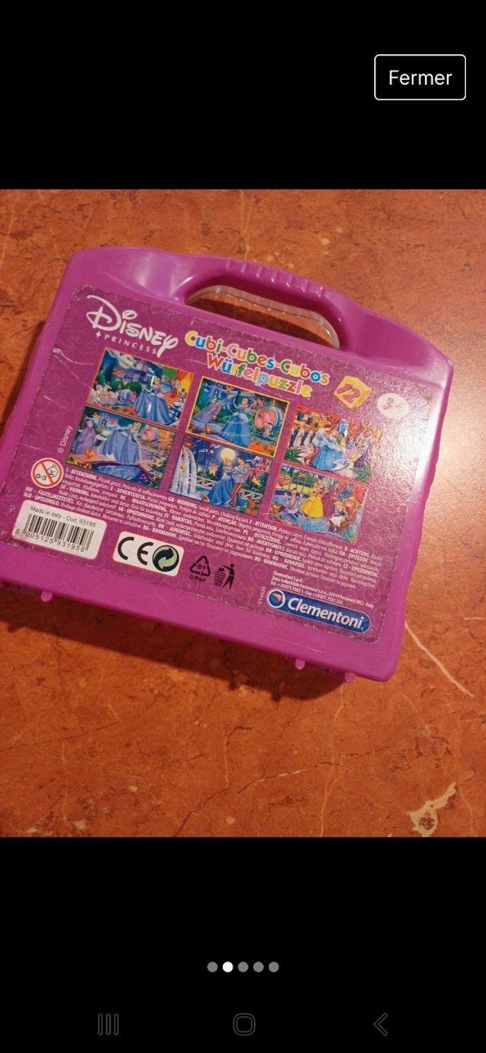 Cube Princesse Cendrillon - photo numéro 2