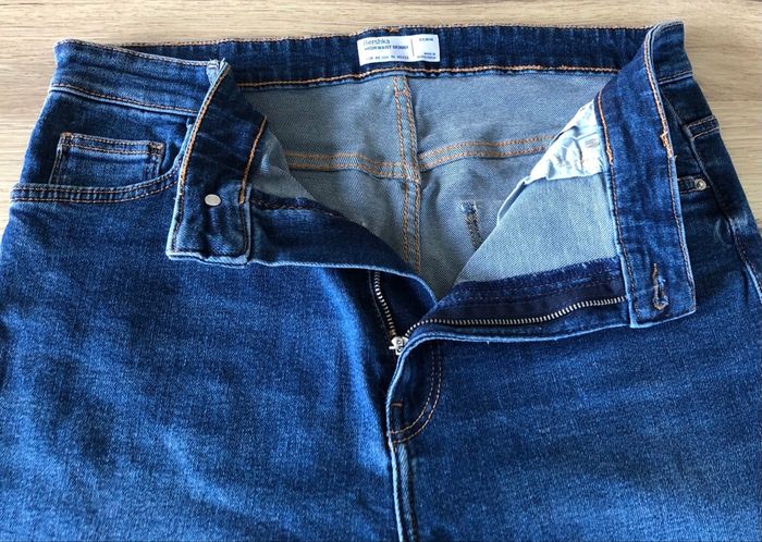 Jeans High Waist Skinny T42 - Bershka - photo numéro 3