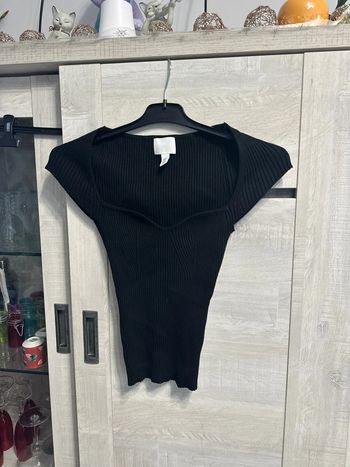 Haut noir H&M taille XS