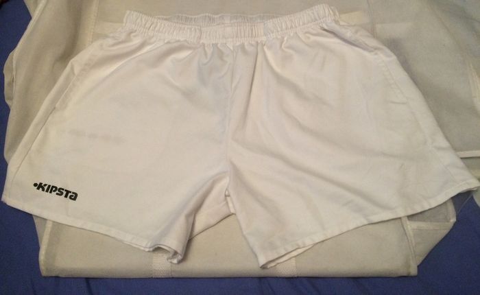 Short sport kipsta blanc XL - photo numéro 2