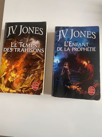 Livre JV Jones le temps des trahisons et l’enfant de la prophétie