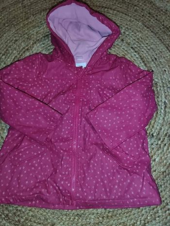Imperméable 36 mois tex baby rose