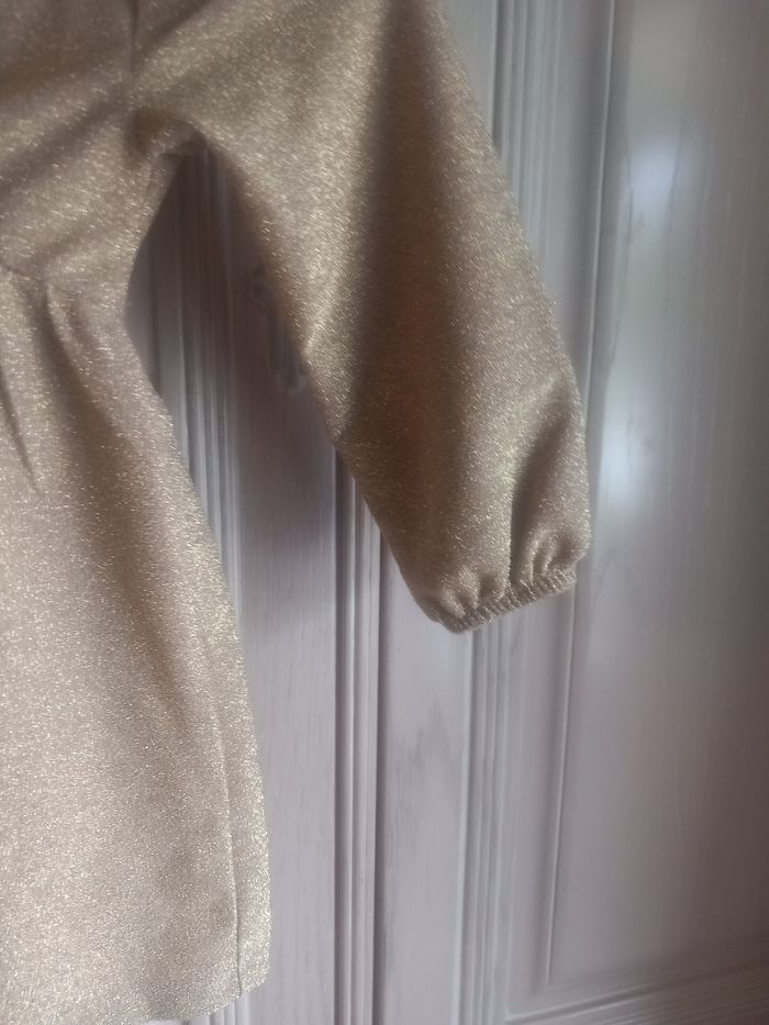Robe manches longues pailletée 3 ans - photo numéro 4