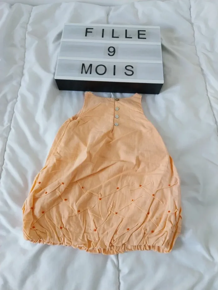Robe fille 9 mois - photo numéro 2