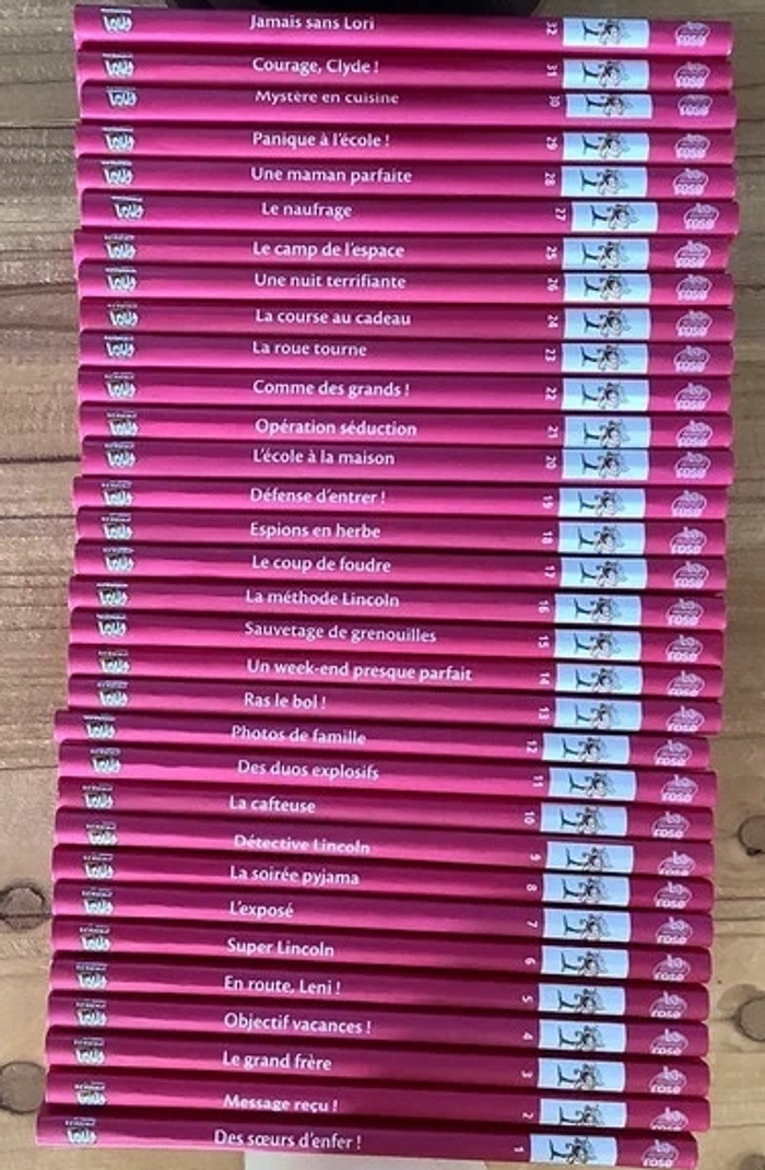Bienvenue chez les Loud (Bibliothèque rose) - Tome 1 à 32 - Nickelodeon Olivier Gay
