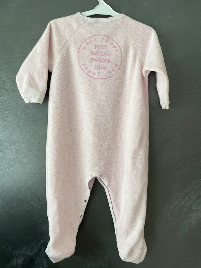 Pyjama chaud bébé rose - photo numéro 3