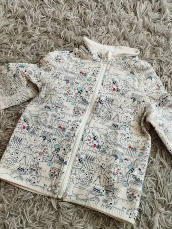 Veste zippée 4 ans