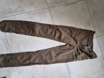 Jean vert kaki femme 36 calzedonia