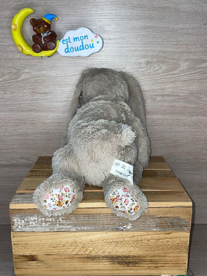 DIV247 doudou lapin 🐰 Cotton blue - photo numéro 2
