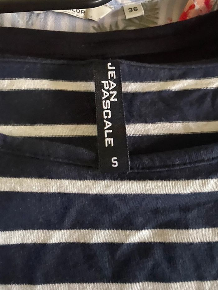 Pull manches 3/4 « la vie est belle » Jean Pascale Taille S - photo numéro 3