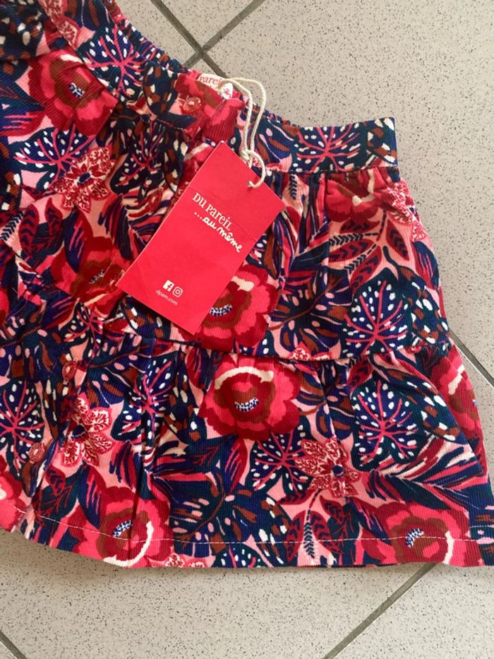 Jupe du pareil au même en velours, 2 ans, neuf - photo numéro 2