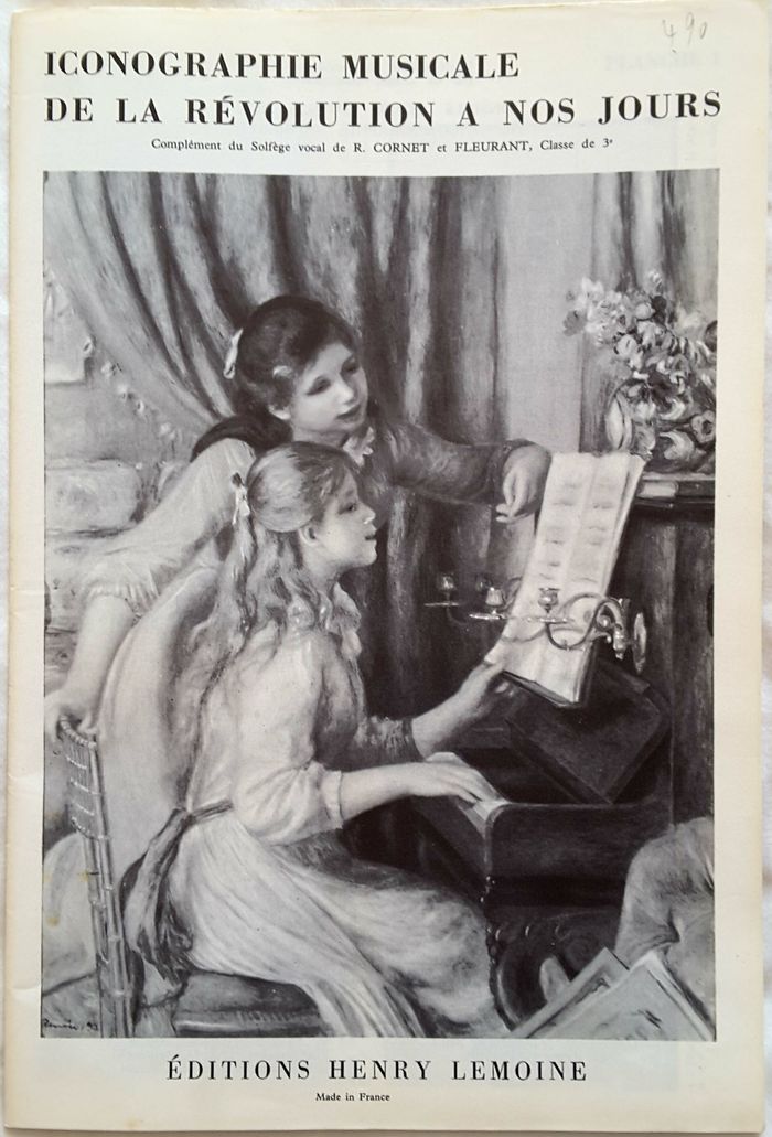 Iconographie musicale de la révolution à nos jours – classe de 3ème