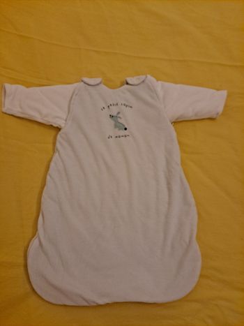 Gigoteuse bébé  kiabi beige 0/6mois