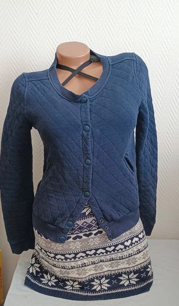 Gilet veste femme petit bateau taille S