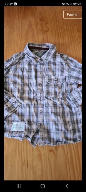 Chemise 23 mois