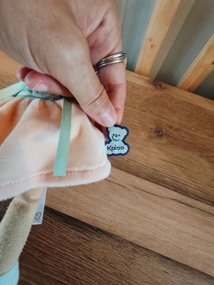 Poupée kaloo Chloé rose et bleue - photo numéro 3