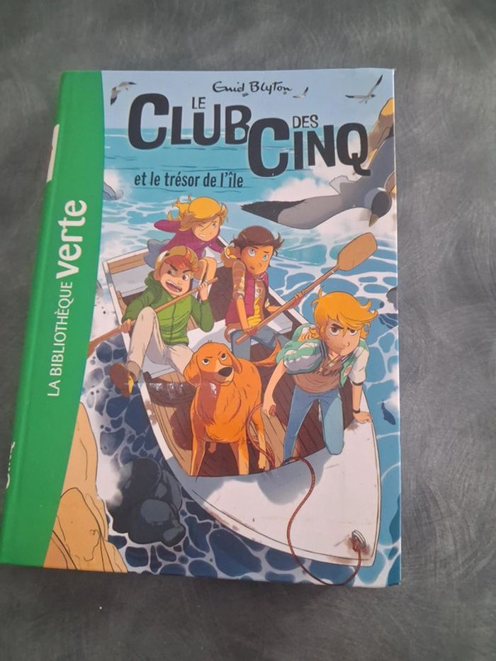 Club des cinq  1 le trésor de l ile