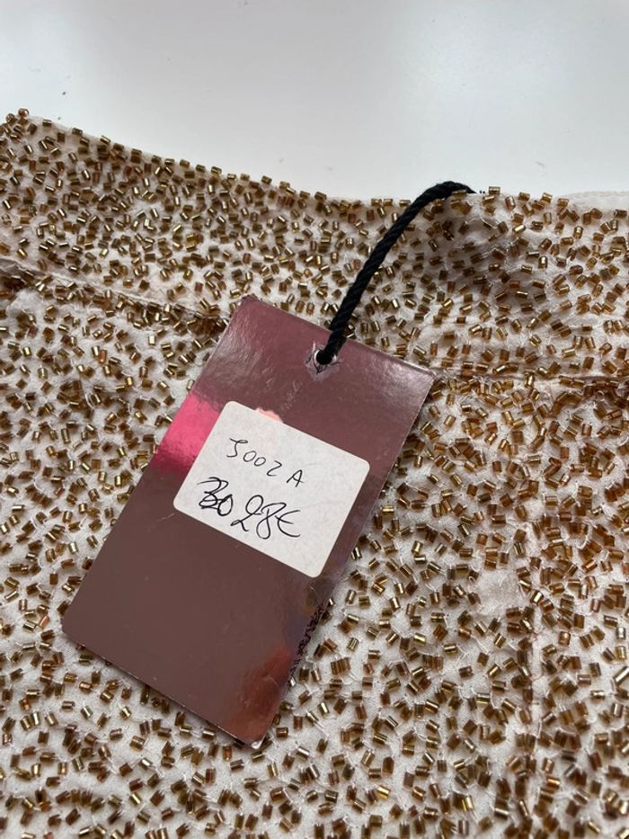 Short brodé de perles taille xs deby debo - photo numéro 4