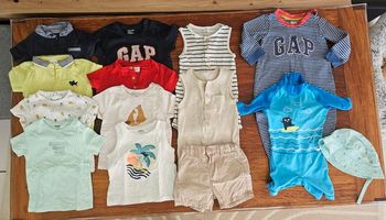 Lot 12 mois garçon été 