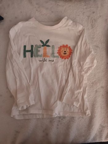 T shirt manches longues 3 ans