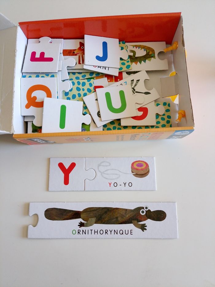 Alphabet tactile Montessori headu complet - photo numéro 3