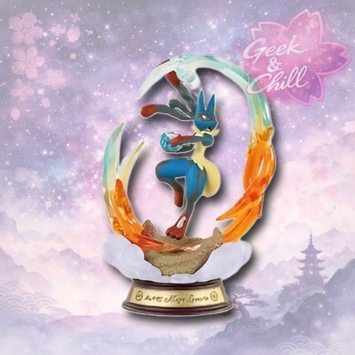 Figurine Re-Ment Pokémon - Swing Vignette 4- Méga Lucario