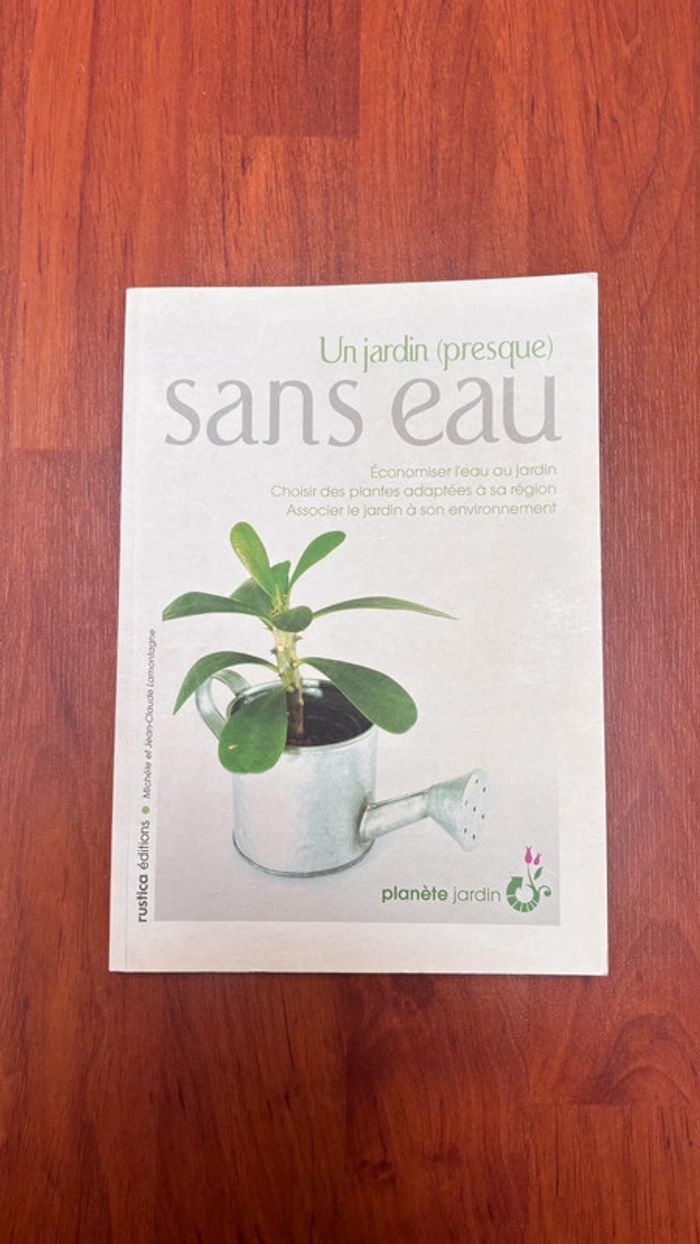 Livre Un jardin (presque) sans eau