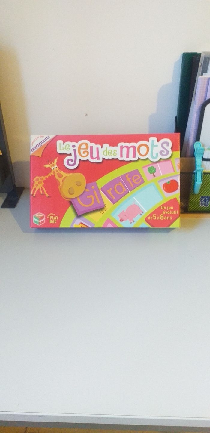 Jeu éducatif enfant 5/8ans