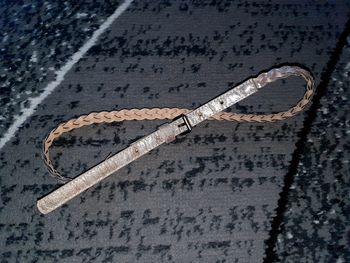 Ceinture argentée 79 cm