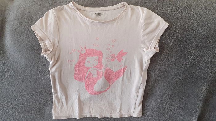 tee shirt sirène 6 ans
