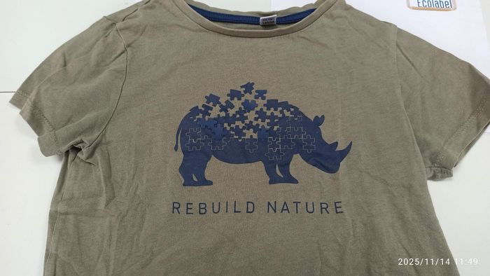 6 ans t-shirt rhinocéros okaidi - photo numéro 4