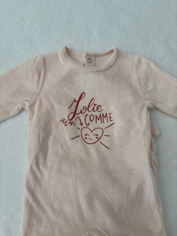 Pyjama jolie comme un cœur 3 mois - photo numéro 2