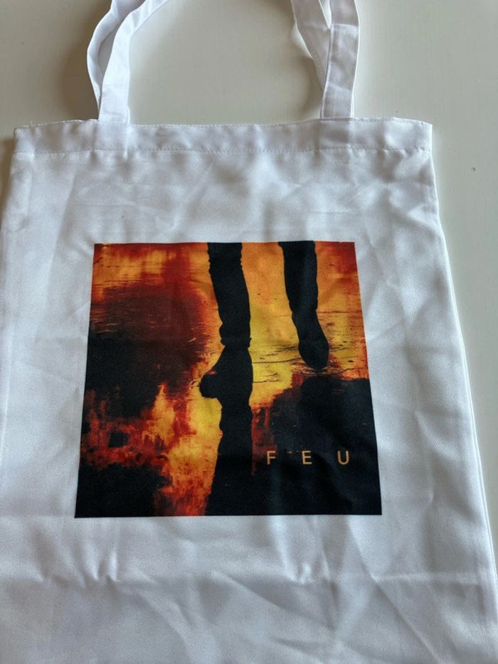 Tote Bag Nekfeu feu - photo numéro 2