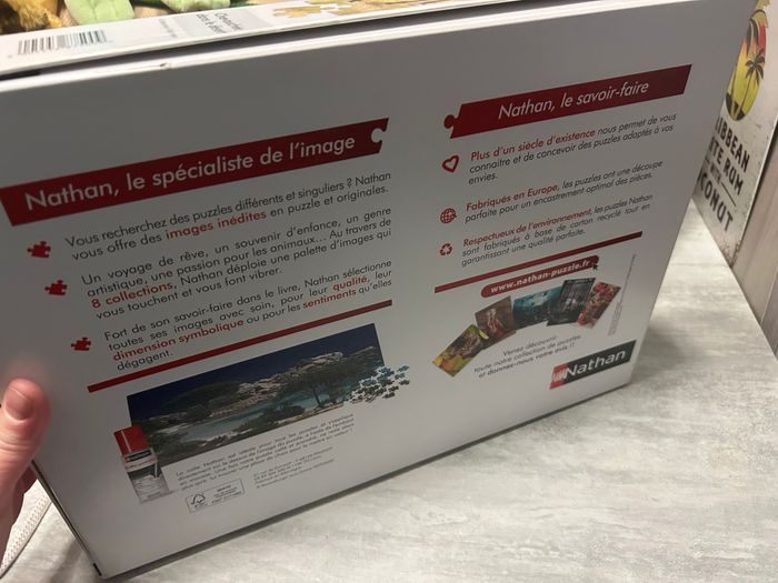 puzzle vie sauvage chevaux puzzle remis en boite - photo numéro 4