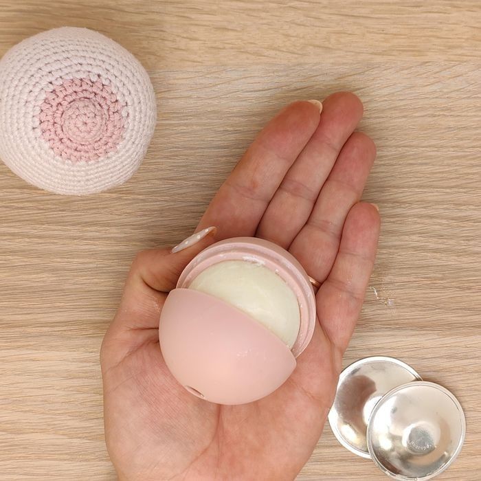 Boule lactée glacée