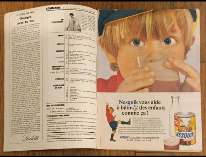 Ancien magazine Écho de la mode 1969 N°6 Vintage - photo numéro 2