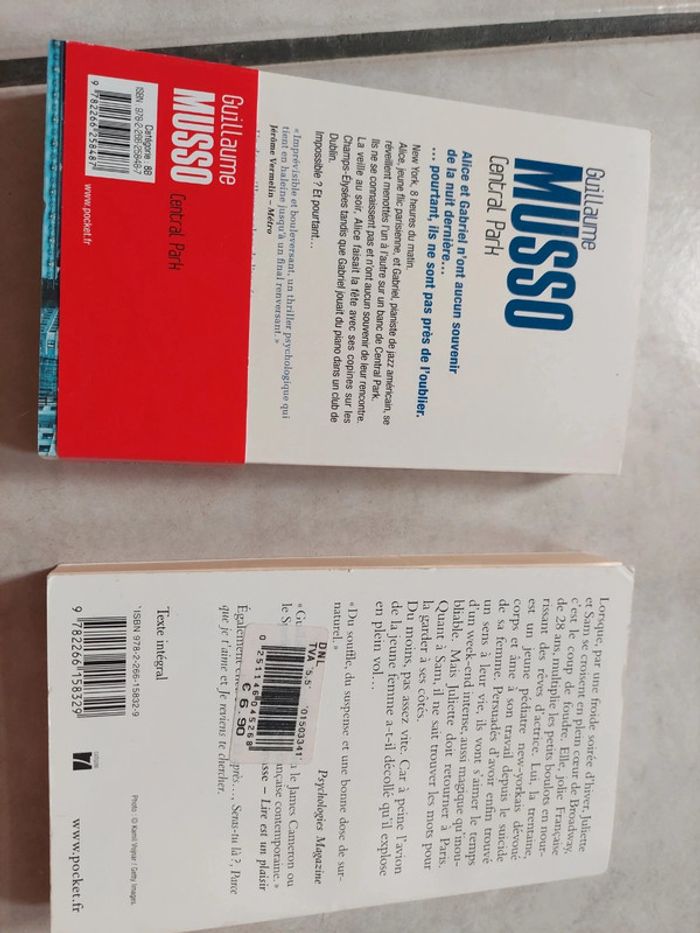 2 Livres de musso - photo numéro 2
