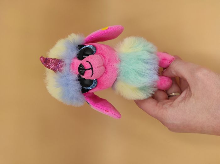 Peluche Chien Licorne Rose Coco Surprise Zuru - photo numéro 2
