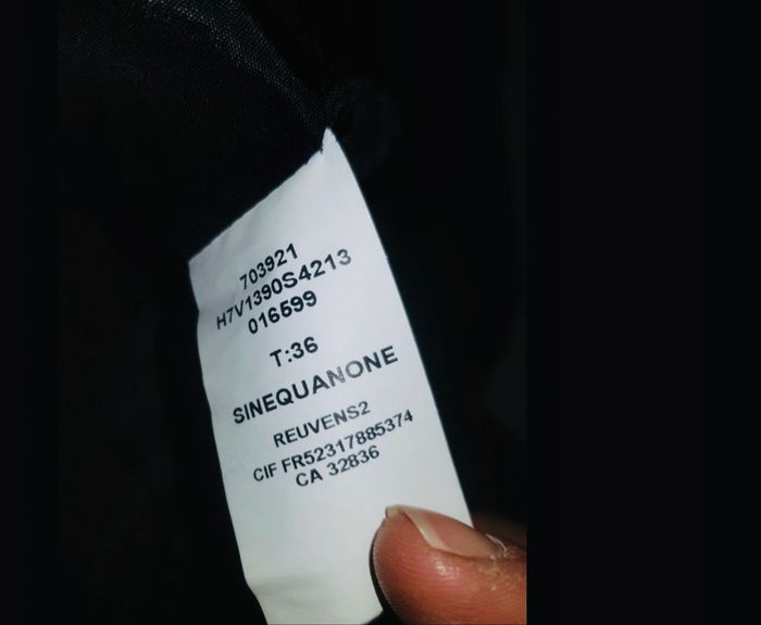 Veste tweed paletot ceinturée Sinequanone neuve - photo numéro 9