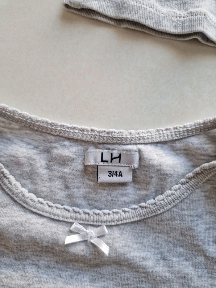 3 Maillots de corps manches courtes en 4 ans - photo numéro 5